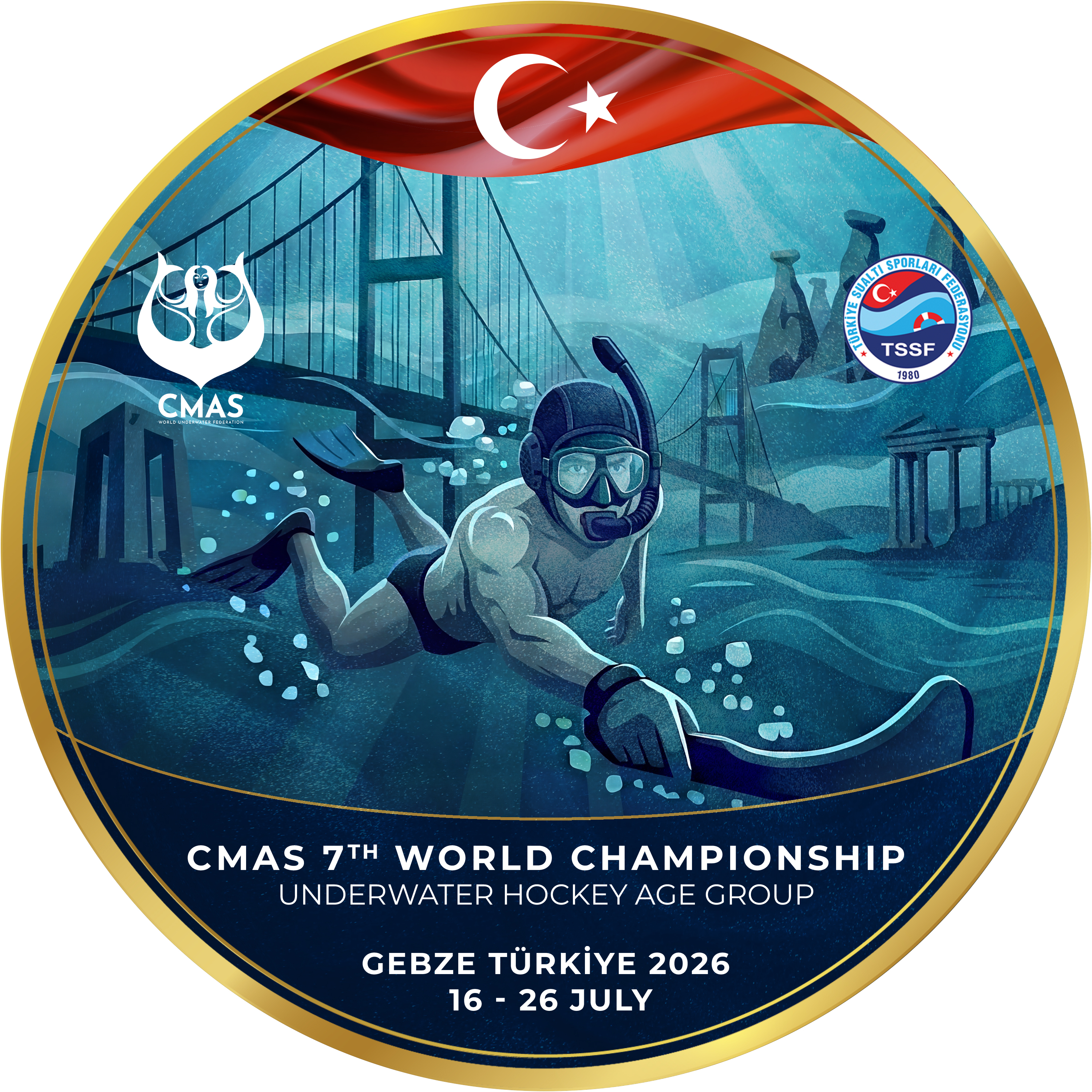 UWH Gebze 2026 Logo